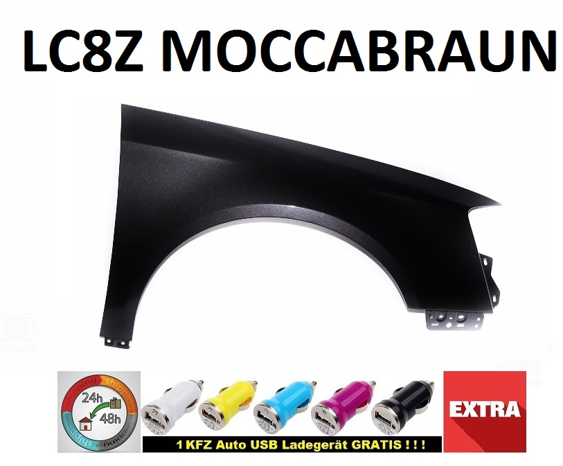 VW Passat B6 3C2 Kotflügel LA7T UNITEDGREY Links NEU bj 05-10 Lackiert